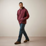 Mens Rebar Workman Graphic Hoodie