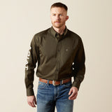 Mens Team Logo Twill Classic Fit Shirt