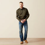 Mens Team Logo Twill Classic Fit Shirt