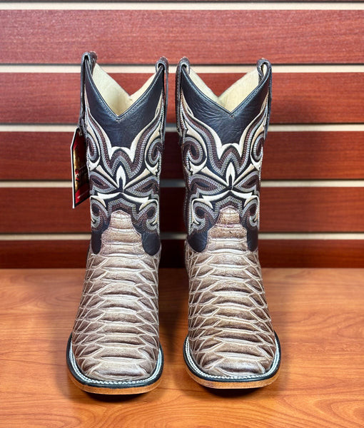 Men's boot fish print